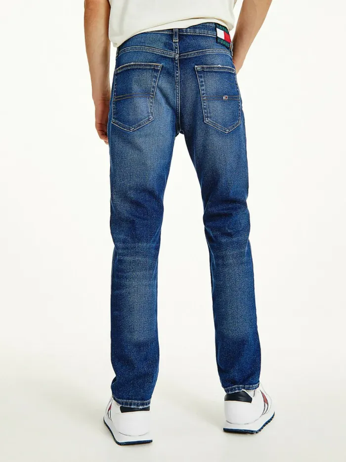 Tommy Hilfiger Scanton Slim Recycled Cotton Jeans Denim Medium Mens Jeans Online