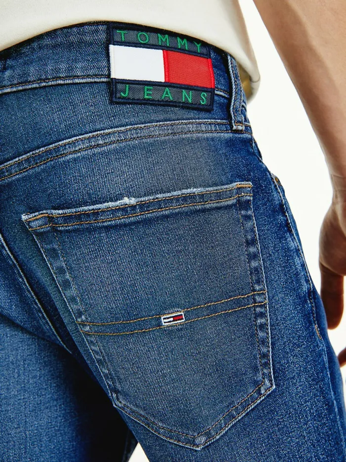Tommy Hilfiger Scanton Slim Recycled Cotton Jeans Denim Medium Mens Jeans Online
