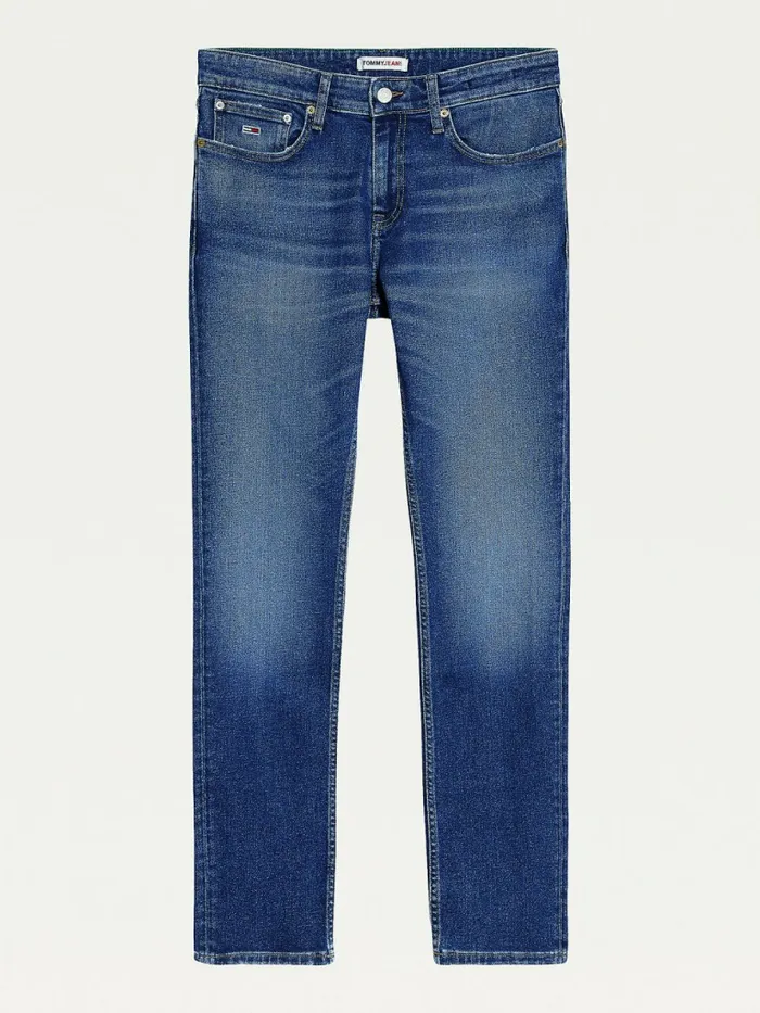 Tommy Hilfiger Scanton Slim Recycled Cotton Jeans Denim Medium Mens Jeans Online