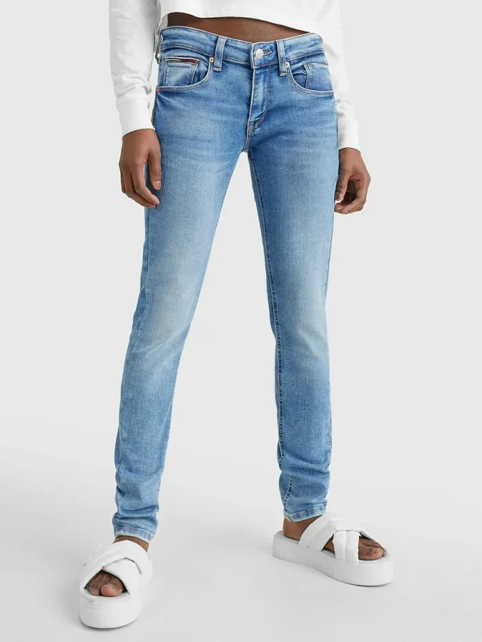 Tommy Hilfiger Scarlett Low Rise Skinny Jeans Denim Medium Womens Jeans Casaul Tommy Hilfiger Scarlett Low Rise Skinny Jeans Denim Medium Womens Jeans Casaul