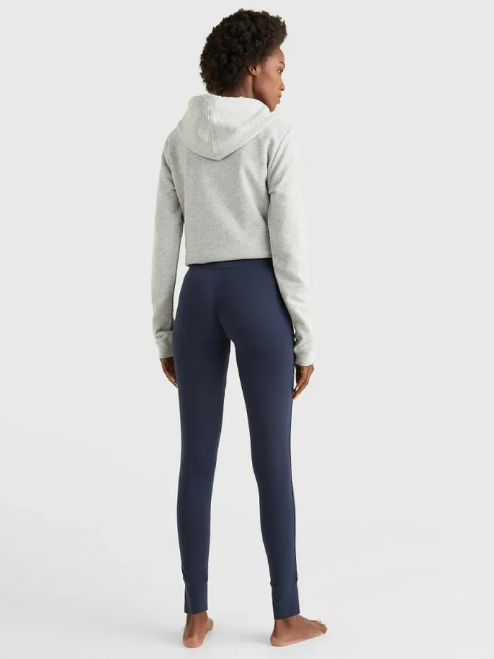 Tommy Hilfiger Side Logo Leggings Navy Blazer Womens Lounge and Nightwear