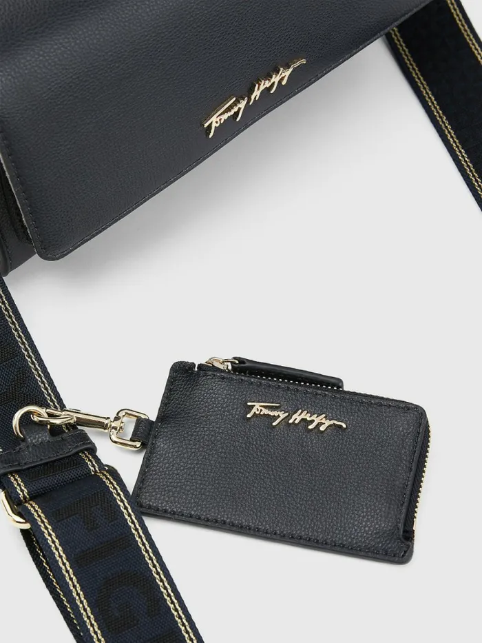 Tommy Hilfiger Signature Crossover Bag Desert Sky Womens Bags Cheap On Sale