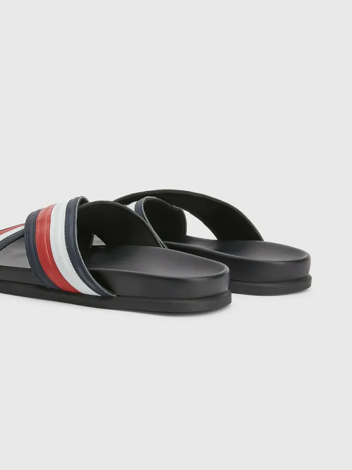 Tommy Hilfiger Signature Crossover Strap Sandals Rwb Mens Boots Gift 4 You