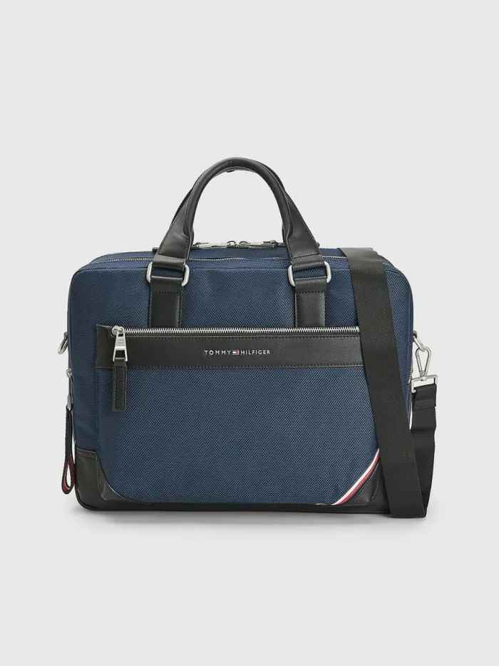 Tommy Hilfiger Signature Tape 48Hour Bag Desert Sky Mens Bags Fashion