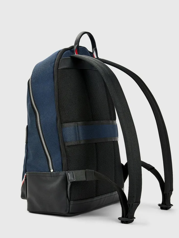 Tommy Hilfiger Signature Tape Backpack Desert Sky Mens Bags Gift for Friend