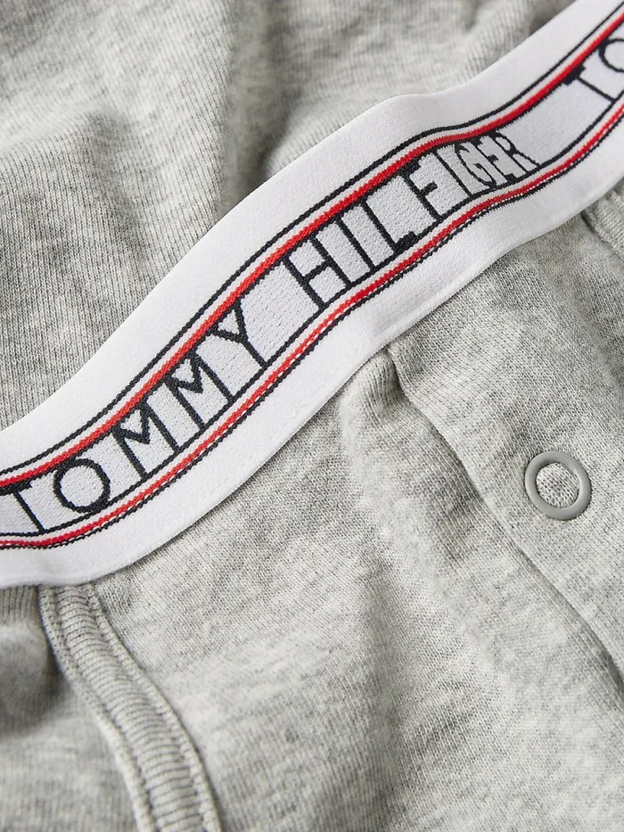 Tommy Hilfiger Signature Tape Waistband Trunks Light Grey Heather Mens Underwear Gift 4 You