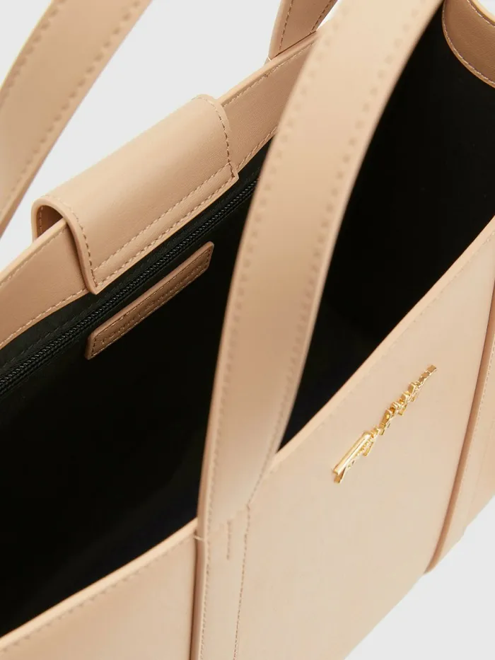 Tommy Hilfiger Signature Tote Sand Drift Womens Bags Sale