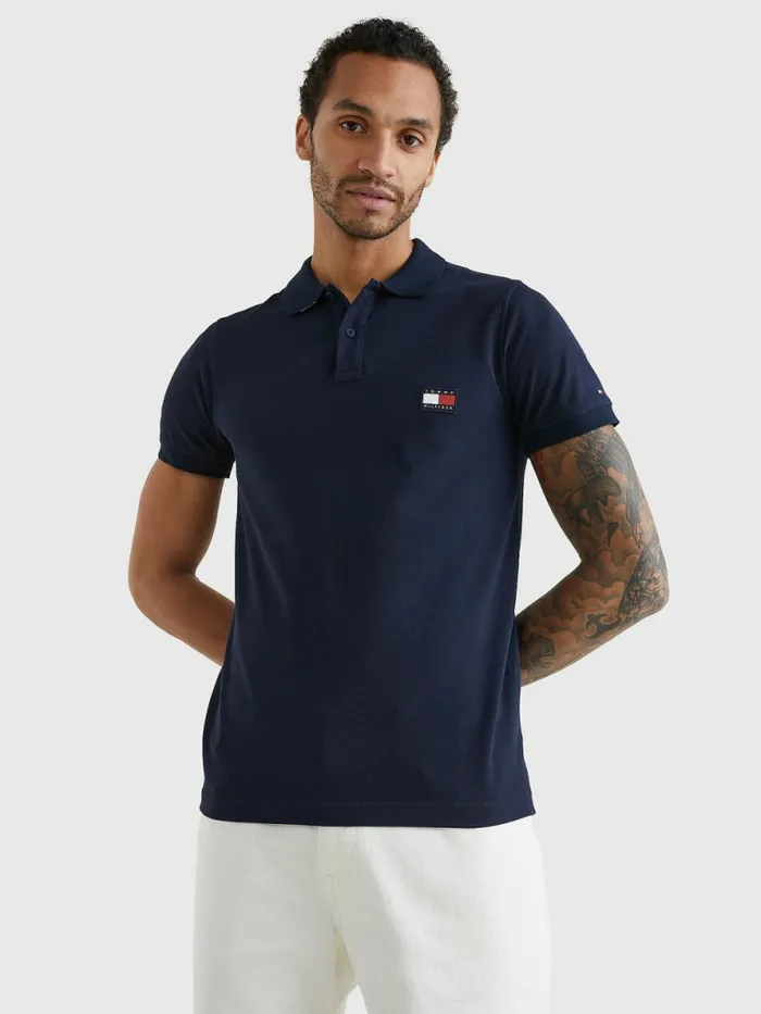 Tommy Hilfiger Signature Undercollar Slim Fit Polo Desert Sky Mens Polo Shirts Gift Ideas Tommy Hilfiger Signature Undercollar Slim Fit Polo Desert Sky Mens Polo Shirts Gift Ideas