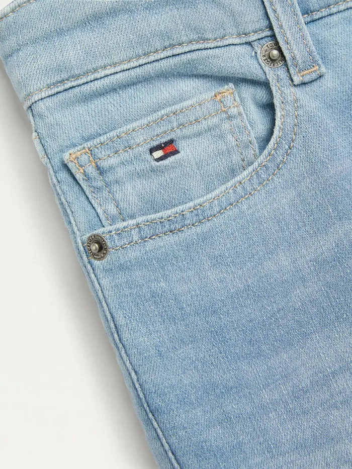 Tommy Hilfiger Simon Skinny Faded Jeans Ltusedcorsshatch Boys Jeans Gift for Friend