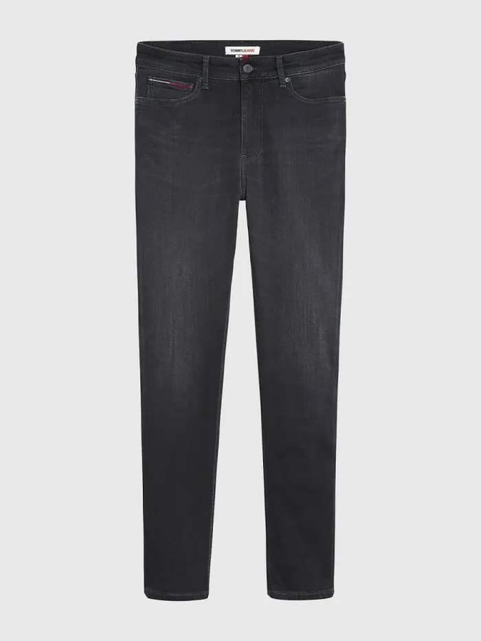 Tommy Hilfiger Simon Skinny Fit Faded Black Jeans Dynamic Jacob Black Mens Jeans For Sale