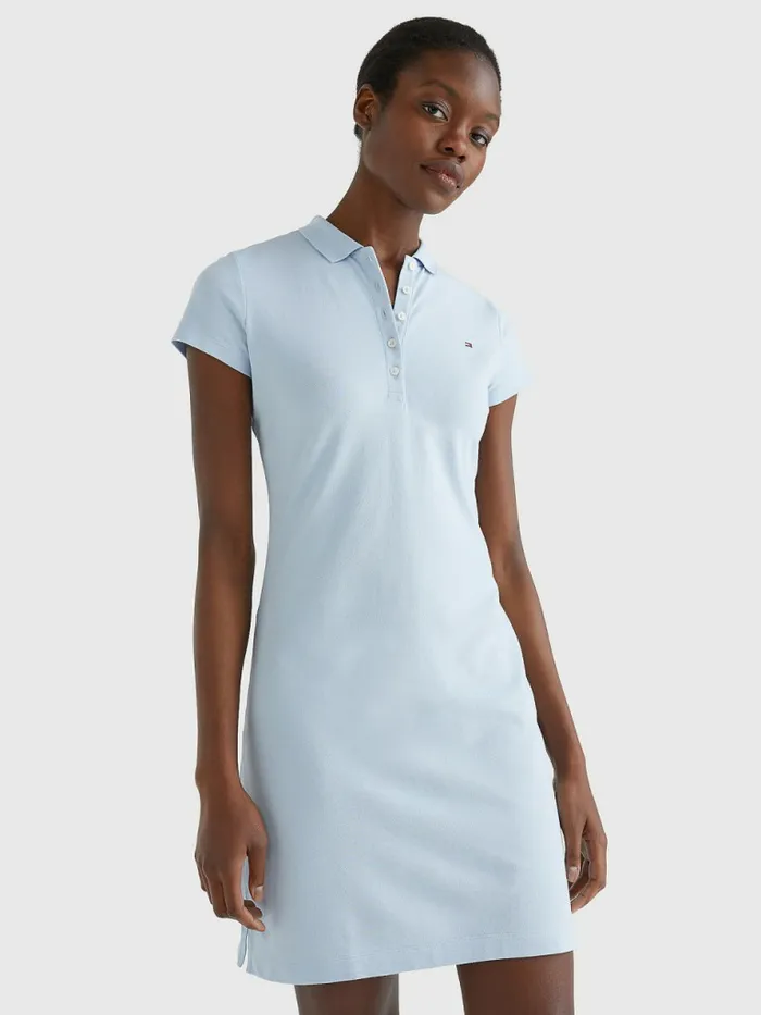 Tommy Hilfiger Slim Fit Polo Dress Breezy Blue Womens Dresses and Jumpsuits Gift Ideas Tommy Hilfiger Slim Fit Polo Dress Breezy Blue Womens Dresses and Jumpsuits Gift Ideas