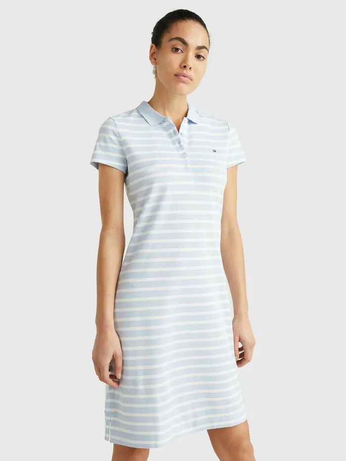 Tommy Hilfiger Slim Fit Stripe Polo Dress Breton StpBreezy Blue White Womens Dresses and Jumpsuits Near Me Tommy Hilfiger Slim Fit Stripe Polo Dress Breton StpBreezy Blue White Womens Dresses and Jumpsuits Near Me