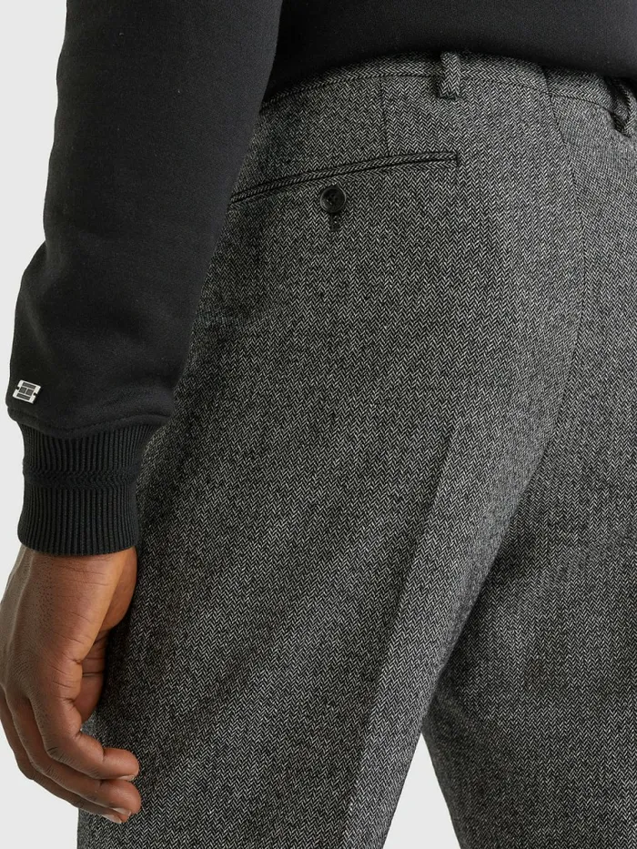 Tommy Hilfiger Slim Fit Trousers Black Mens Trousers