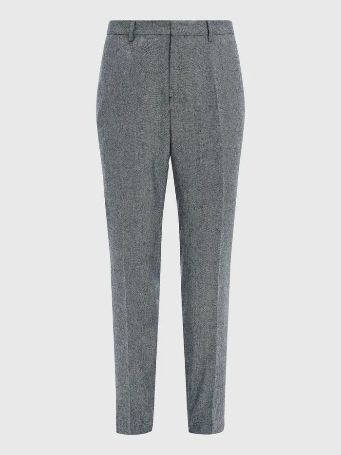 Tommy Hilfiger Slim Fit Trousers Blue Mens Suits