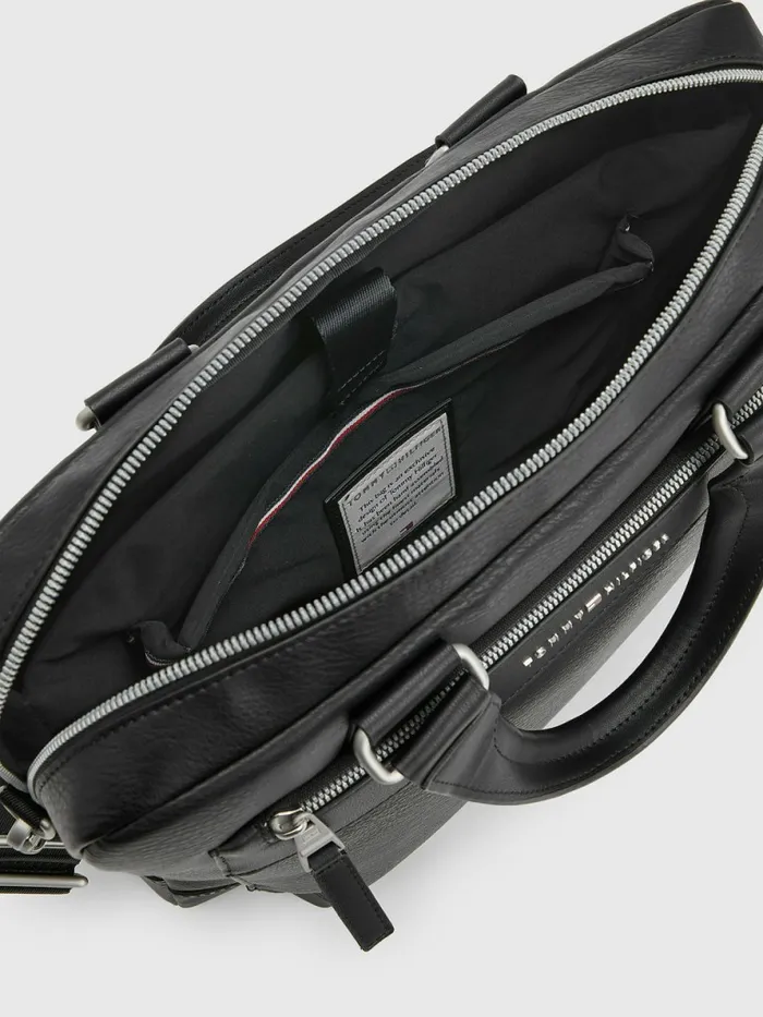 Tommy Hilfiger Slim Laptop Bag Black Mens Bags Gift Ideas
