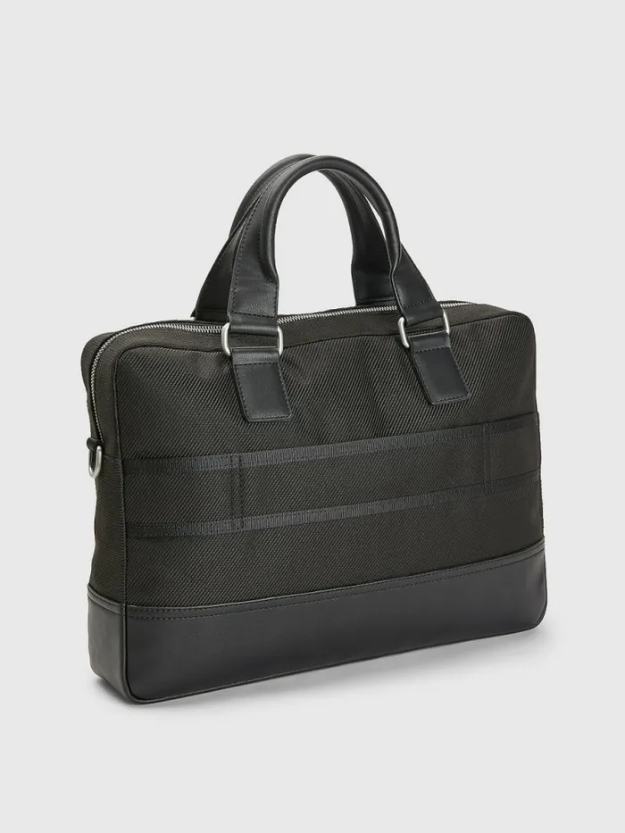 Tommy Hilfiger Slim Laptop Bag Black Mens Bags Online