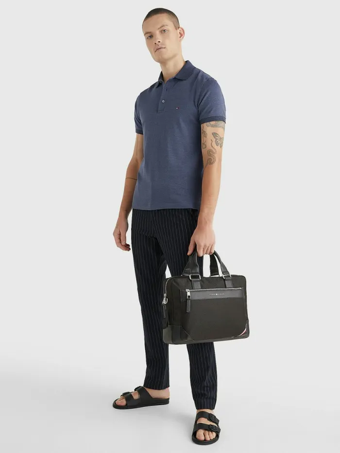 Tommy Hilfiger Slim Laptop Bag Black Mens Bags Online