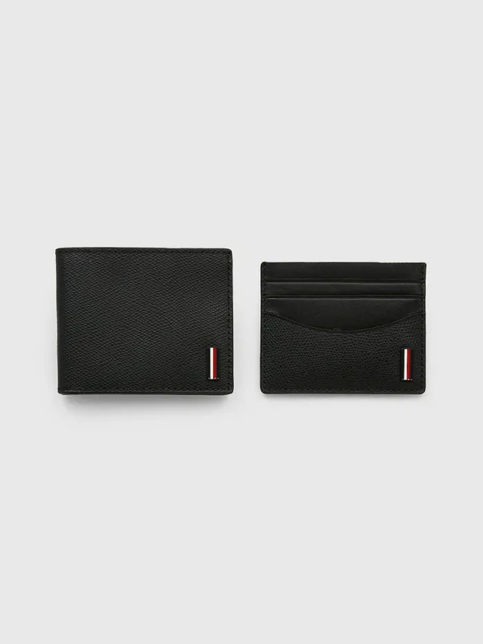 Tommy Hilfiger Small Leather Card Wallet Gift Box Black Mens Wallets and Card Holders Popular Tommy Hilfiger Small Leather Card Wallet Gift Box Black Mens Wallets and Card Holders Popular