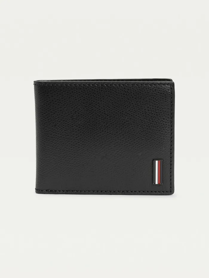 Tommy Hilfiger Small Leather Wallet Key Fob Black Mens Wallets and Card Holders On Sale Tommy Hilfiger Small Leather Wallet Key Fob Black Mens Wallets and Card Holders On Sale