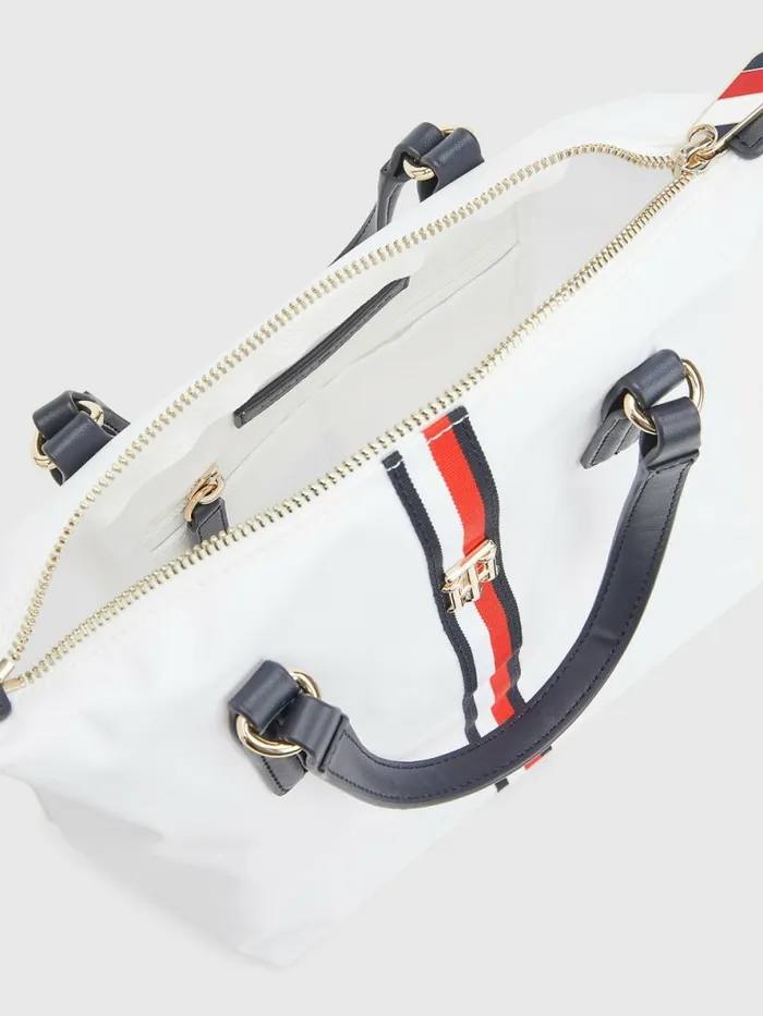 Tommy Hilfiger Small Signature Tote White Corporate Womens Bags On Sale
