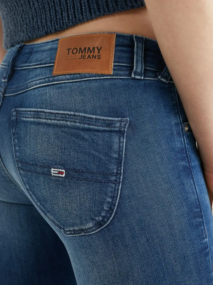 Tommy Hilfiger Sophie Low Rise Skinny Faded Jeans New Niceville Mid Blue Stretch Womens Essentials Gift Ideas