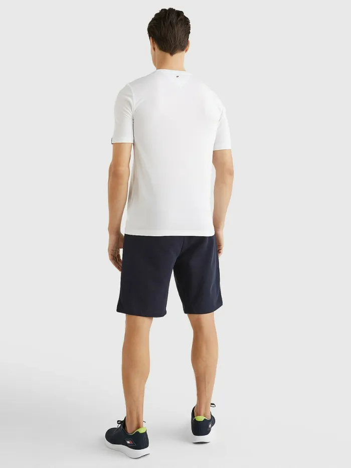 Tommy Hilfiger Sport Essential Logo Training TShirt White Mens TShirts Gift Ideas
