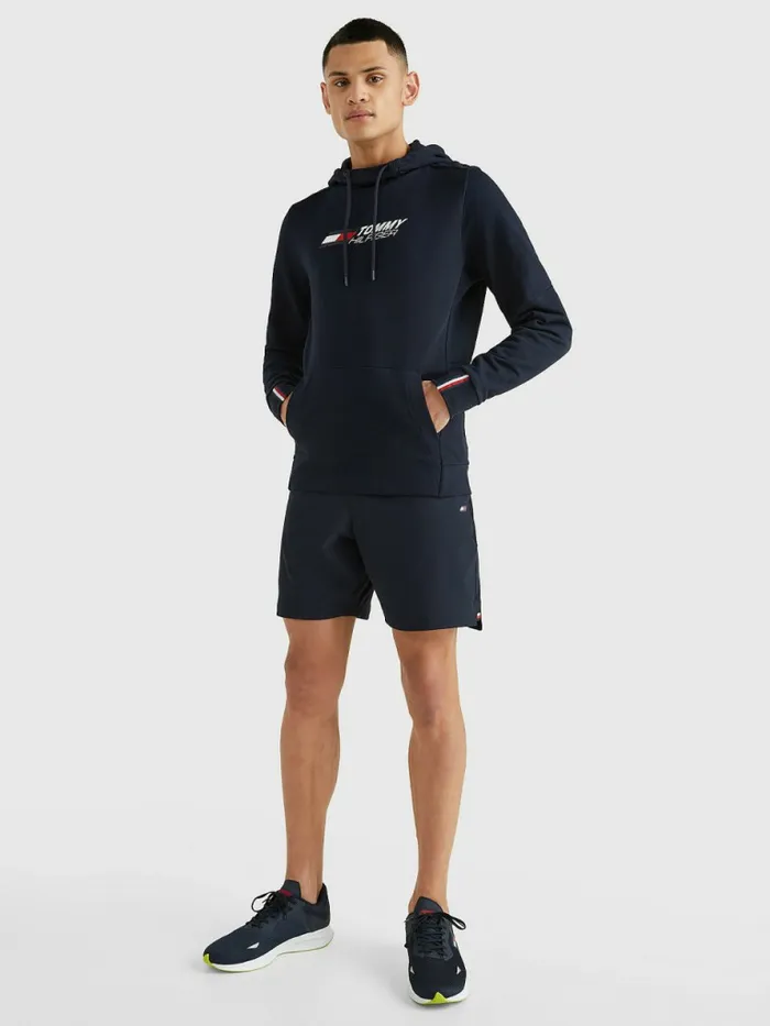 Tommy Hilfiger Sport Essential Organic Cotton Hoody Desert Sky Mens Sweatshirts and Hoodies Popular