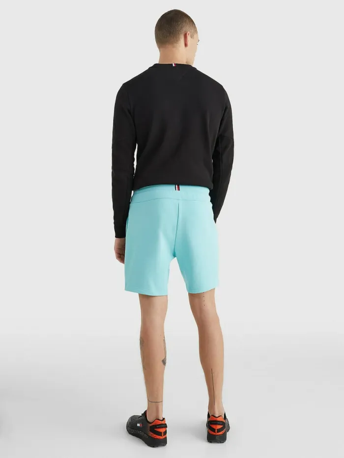 Tommy Hilfiger Sport Essential Organic Cotton Shorts Arctic Aqua Mens Tommy Hilfiger Sport Popular