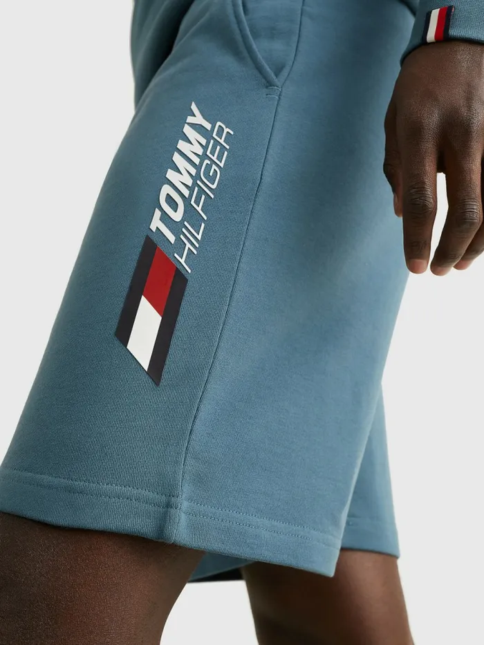 Tommy Hilfiger Sport Essential Th Cool Sweat Shorts Mercury Marine Mens Tommy Hilfiger Sport On Sale