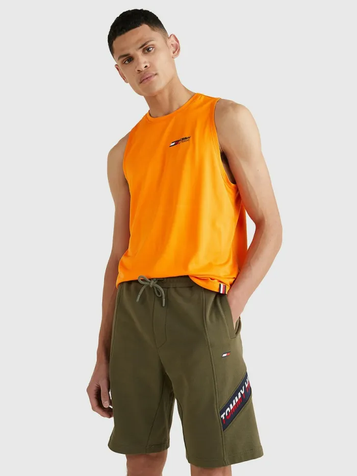 Tommy Hilfiger Sport Essential Training Tank Top Hawaiian Orange Mens Tommy Hilfiger Sport Tommy Hilfiger Sport Essential Training Tank Top Hawaiian Orange Mens Tommy Hilfiger Sport