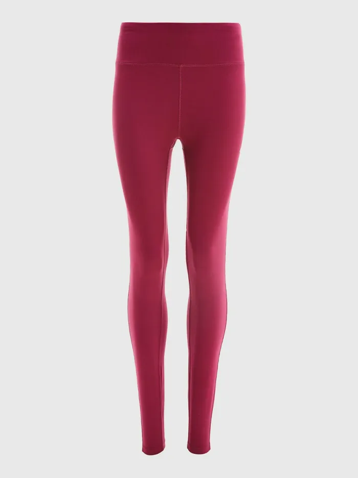 Tommy Hilfiger Sport Full Length Graphic Leggings Crimson Ruby Womens CoOrds