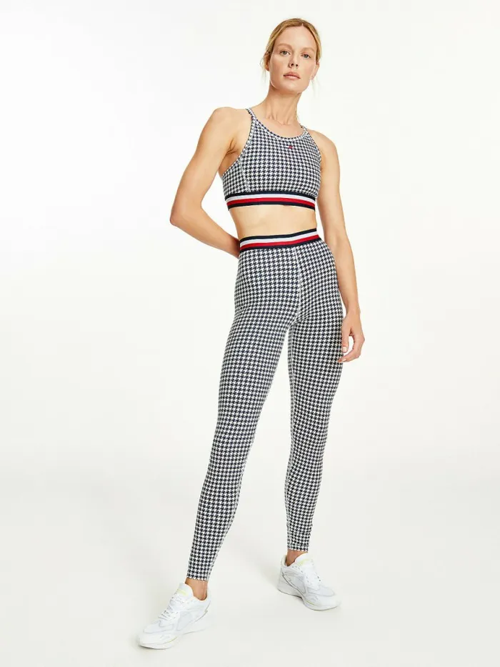 Tommy Hilfiger Sport Full Length Houndstooth Leggings Houndstooth Desert Sky Womens Tommy Hilfiger Sport Tommy Hilfiger Sport Full Length Houndstooth Leggings Houndstooth Desert Sky Womens Tommy Hilfiger Sport