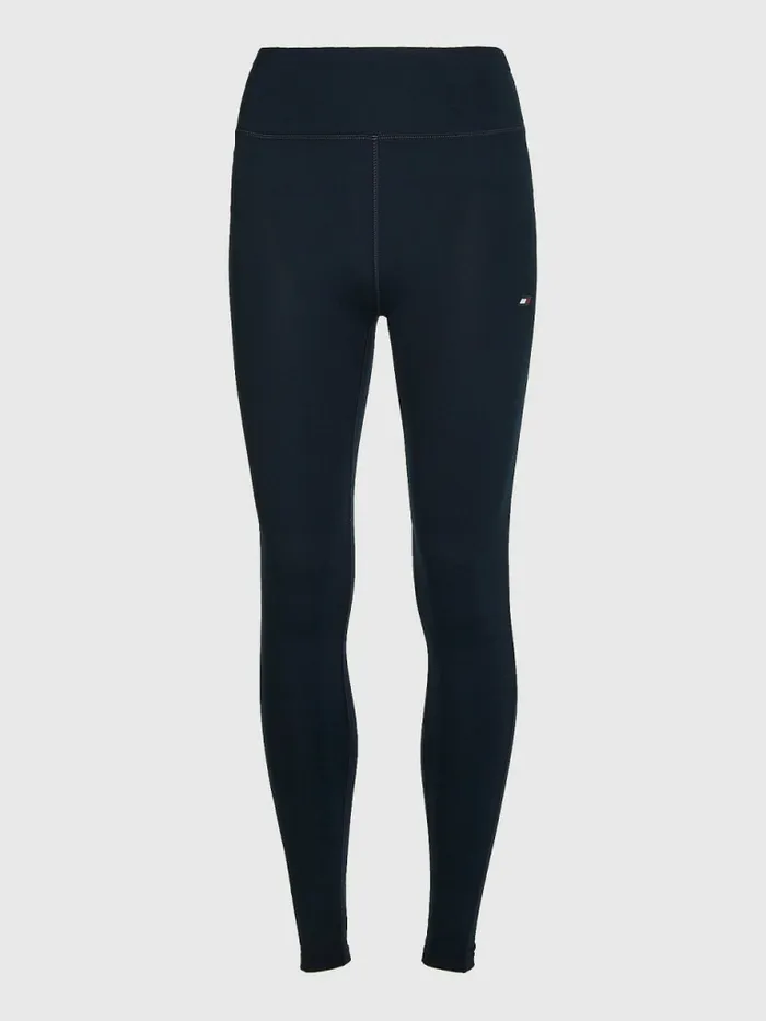 Tommy Hilfiger Sport Full Length Leggings Desert Sky Womens Trousers