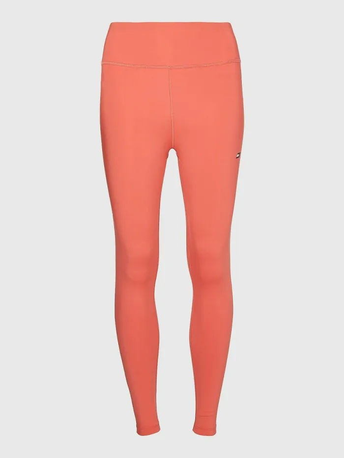 Tommy Hilfiger Sport High Rise 78 Leggings Crystal Coral Womens Trousers