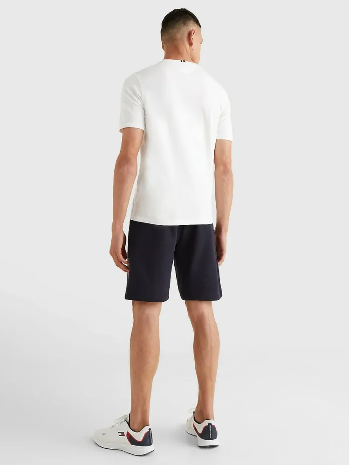 Tommy Hilfiger Sport Organic Cotton Logo TShirt White Mens TShirts Gift 4 You