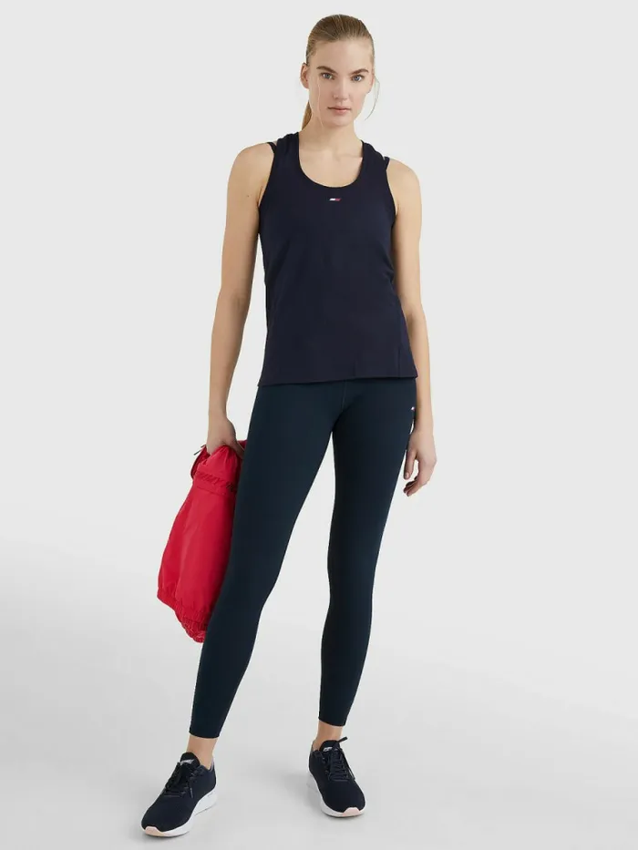 Tommy Hilfiger Sport Organic Cotton Tank Top Desert Sky Womens Tommy Hilfiger Sport