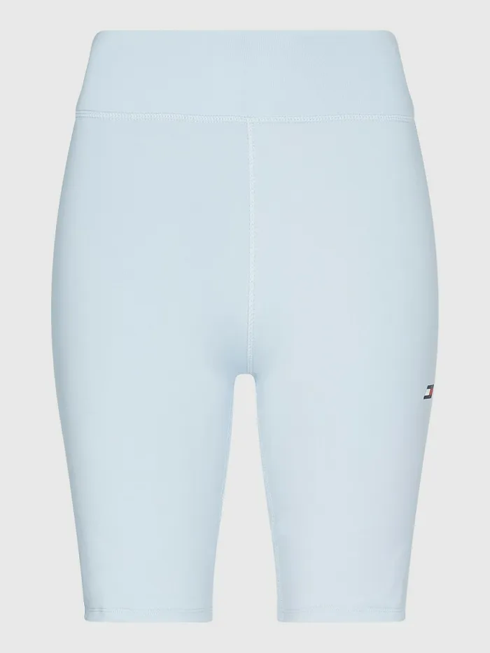 Tommy Hilfiger Sport Stretch Skinny Shorts Breezy Blue Womens Shorts Cheap On Sale