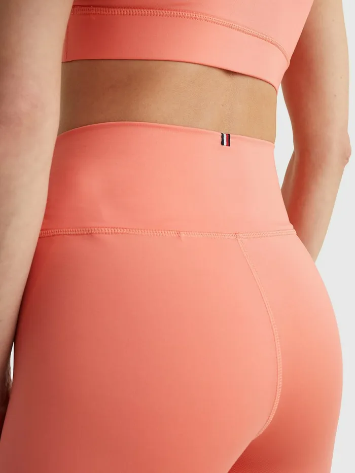 Tommy Hilfiger Sport Stretch Skinny Shorts Coral Blossom Womens Tommy Hilfiger Sport Online