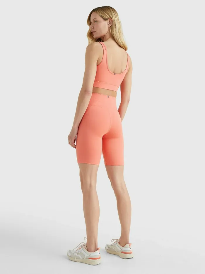 Tommy Hilfiger Sport Stretch Skinny Shorts Coral Blossom Womens Tommy Hilfiger Sport Online