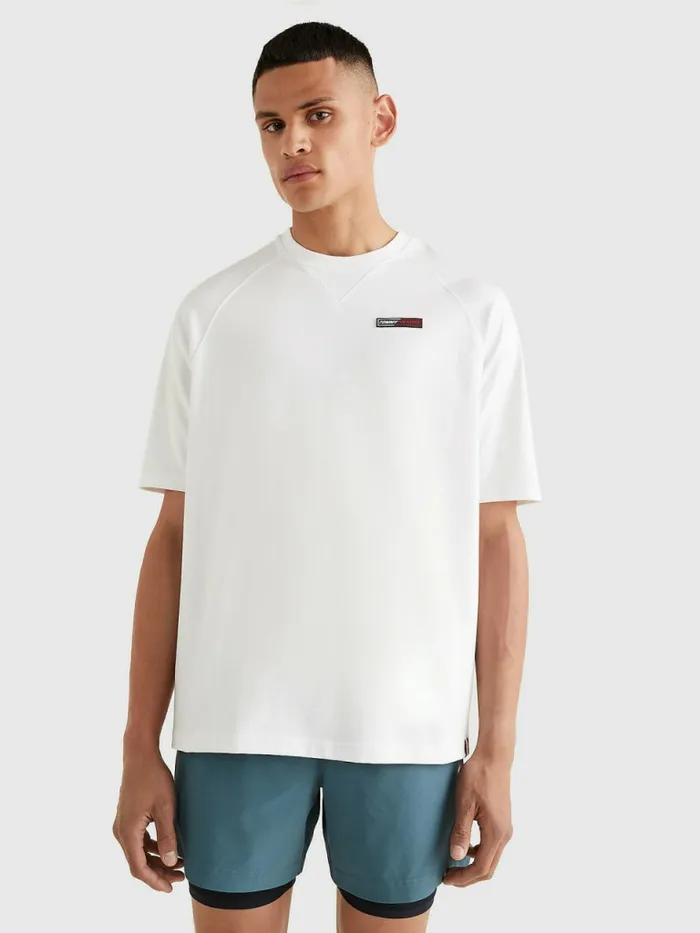 Tommy Hilfiger Sport Th Comfort TShirt White Mens TShirts Gift for Friend
