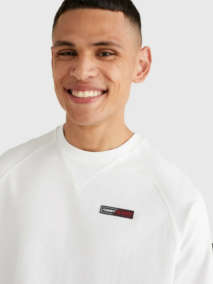 Tommy Hilfiger Sport Th Comfort TShirt White Mens TShirts Gift for Friend