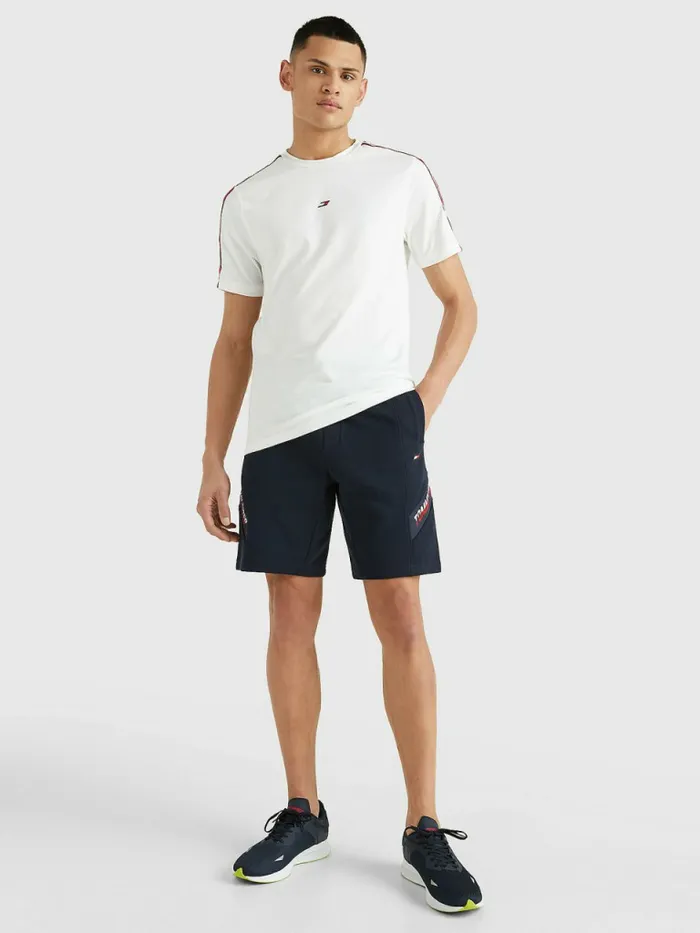 Tommy Hilfiger Sport Th Cool Organic Cotton Shorts Desert Sky Mens Shorts On Sale