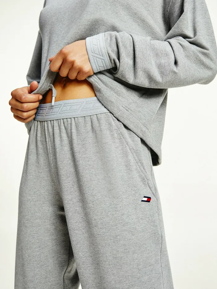 Tommy Hilfiger Sport Th Cool Slim Fit Trousers Light Grey Heather Womens Tommy Hilfiger Sport