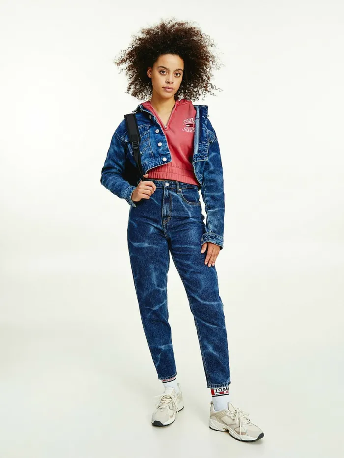 Tommy Hilfiger Swimming Pool Wash Stretch Denim Jacket Denim Dark Womens Coats and Jackets Sale Tommy Hilfiger Swimming Pool Wash Stretch Denim Jacket Denim Dark Womens Coats and Jackets Sale