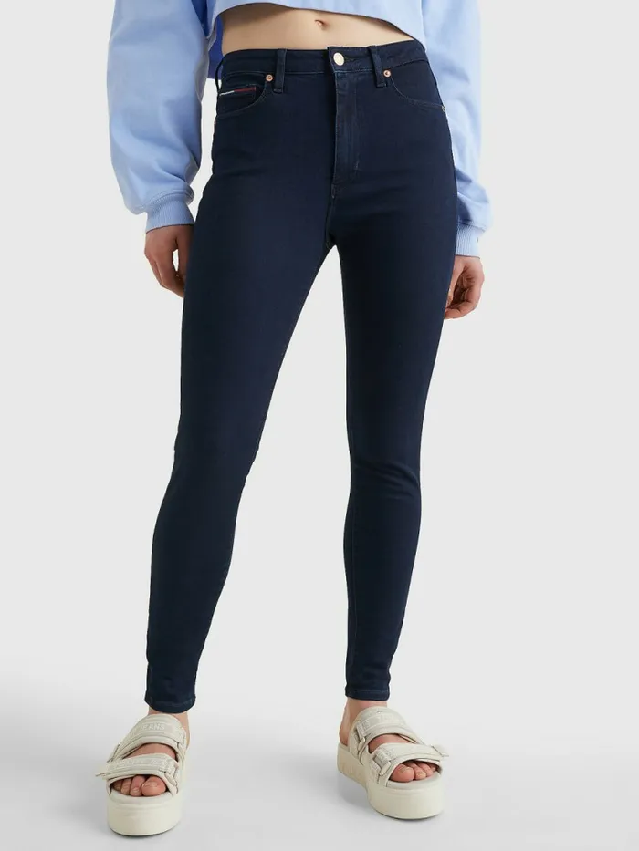 Tommy Hilfiger Sylvia High Rise Super Skinny Jeans Avenue Dark Blue Stretch Womens Jeans Gift 4 You Tommy Hilfiger Sylvia High Rise Super Skinny Jeans Avenue Dark Blue Stretch Womens Jeans Gift 4 You