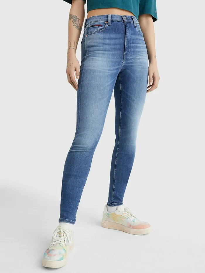 Tommy Hilfiger Sylvia High Rise Super Skinny Jeans Denim Dark Womens Jeans Online Tommy Hilfiger Sylvia High Rise Super Skinny Jeans Denim Dark Womens Jeans Online