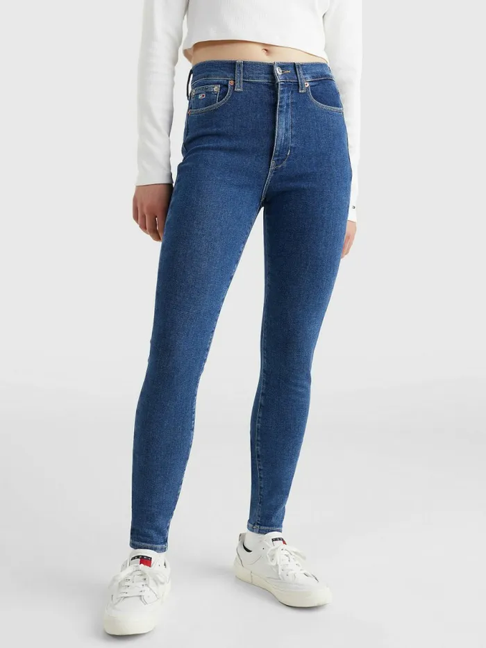 Tommy Hilfiger Sylvia High Rise Super Skinny Jeans Denim Medium Womens Jeans Fashion Tommy Hilfiger Sylvia High Rise Super Skinny Jeans Denim Medium Womens Jeans Fashion
