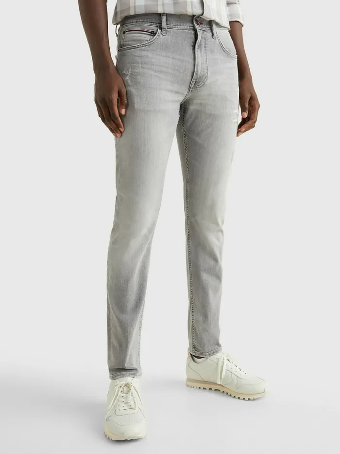 Tommy Hilfiger Tapered SevenYears Worn Jeans Seven Years Grey Mens Jeans Popular Tommy Hilfiger Tapered SevenYears Worn Jeans Seven Years Grey Mens Jeans Popular