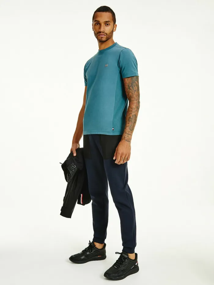 Tommy Hilfiger Tech Essential Organic Jersey TShirt Mercury Marine Mens TShirts For Sale Tommy Hilfiger Tech Essential Organic Jersey TShirt Mercury Marine Mens TShirts For Sale