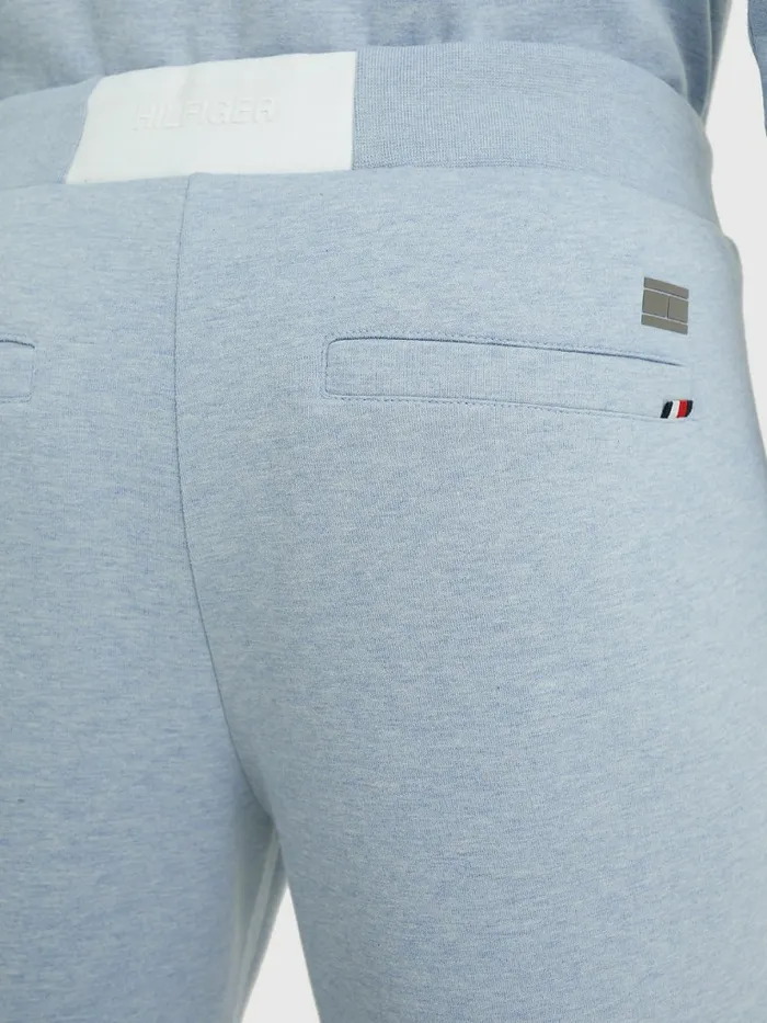 Tommy Hilfiger Tech Essentials Joggers Thunder Cloud Heather Mens Trousers